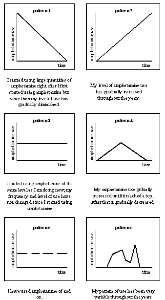 Figure 3 Idealtypical patterns of use